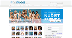 Desktop Screenshot of nudei.com